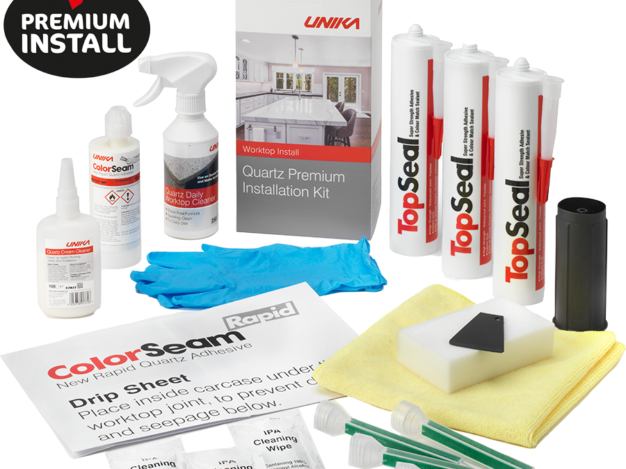 Quartz Premium Worktop Jointing & Backsplash Installation Kit